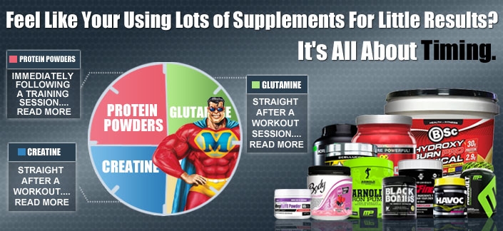 Feel Like Your Using Lots of Supplements For Little Results? It's All About Timing