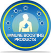 Icon with words "Immune Boosting Properties"