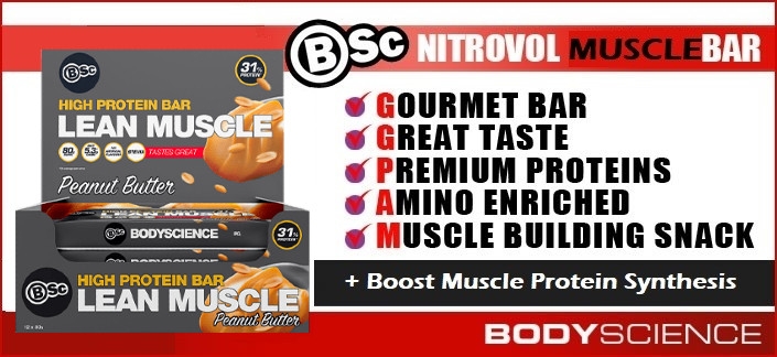 Body Science BSc NitroVol Protein Bars Review