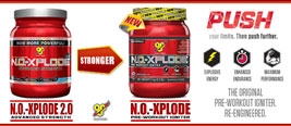 NEW BSN NO Xplode Pre-Workout Igniter -VS- BSN NO Xplode 2.0