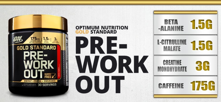 Optimum nutrition pre workout powder