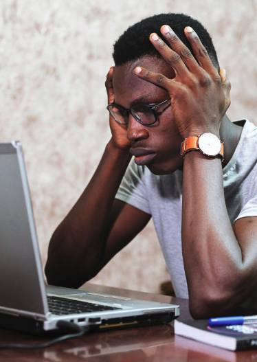 a stressed man Computer-Stress.png