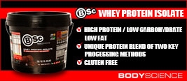 Body Science BSc Whey Protein Isolate - New & Improved