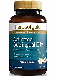 Herbs of Gold Activated Sublingual Vitamin B12