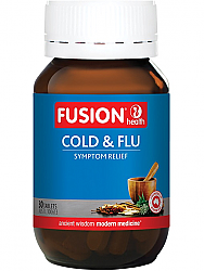 Fusion Health Cold Flu Cough Tablets