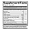 Total War Pre-Workout Nutrition Label