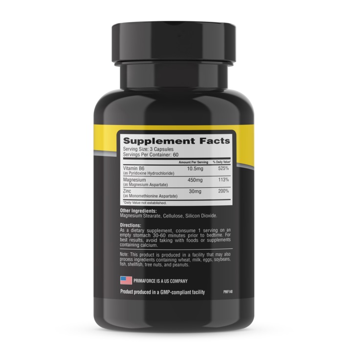 PrimaForce ZMA - Sportys Health