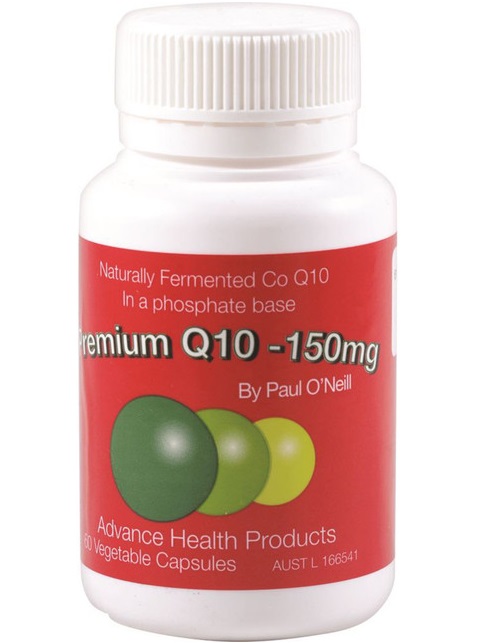 Paul O Neills Advanced Health Products Premium Q10 150mg