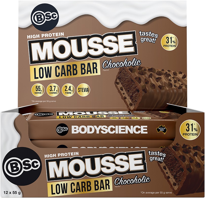 Body Science BSc High Protein Low Carb Mousse Bar