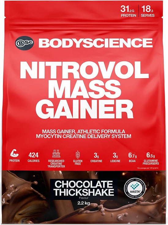 Body Science BSc Nitrovol Mass Gainer