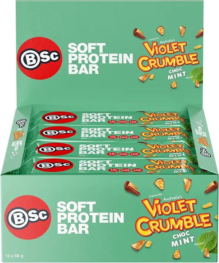 Body Science BSc Violet Crumble Soft Protein Bar