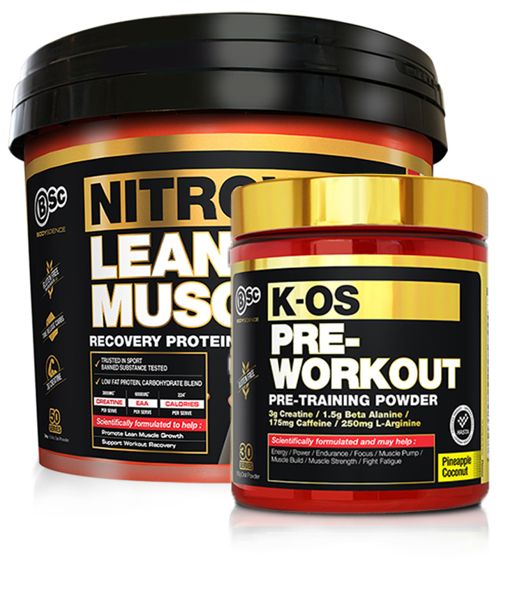Body Science BSc Lean Muscle PreWorkout Stack