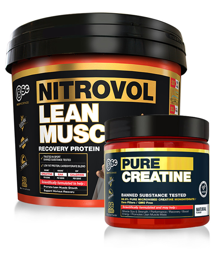 Body Science BSc Lean Muscle Creatine Stack Sporty's Health
