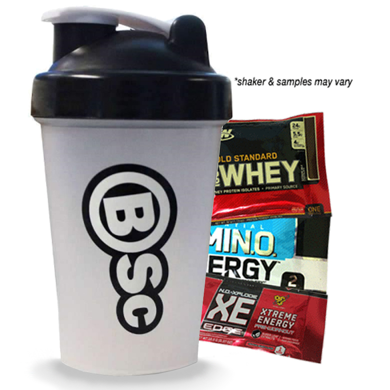 Shaker and Product Samples