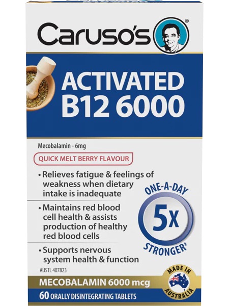 Carusos Activated B12 6000