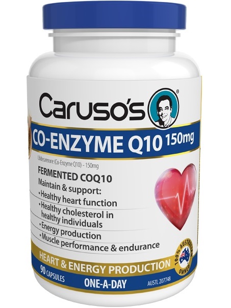 Carusos Co-Enzyme Q10 150mg