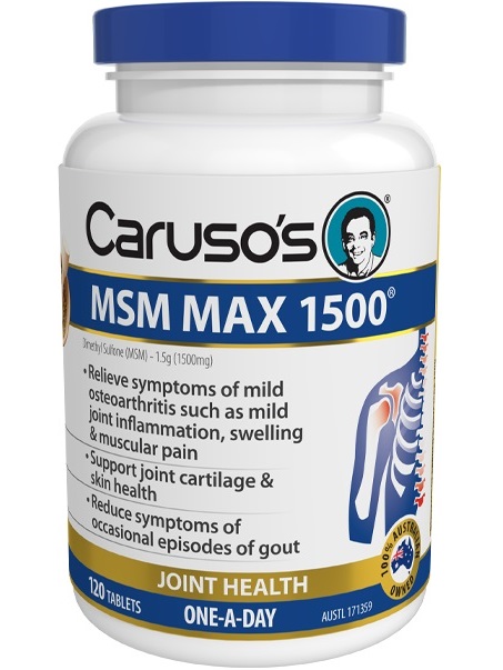 Caruso&#039;s MSM Max 1500 Tablets