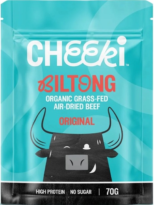 Cheeki Biltong Organic Grass Fed Air Dried