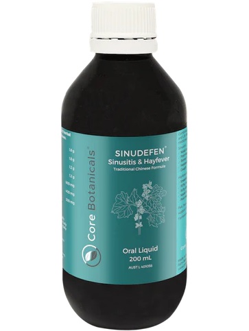 Core Botanicals Sinudefen Sinus and Hayfever Medicine