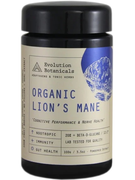 Evolution Botanicals Organic Lions Mane