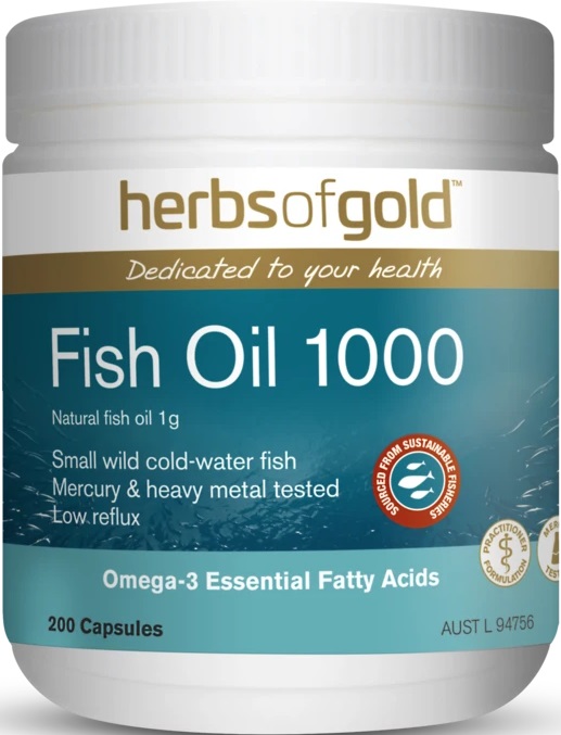 Herbs of Gold Fish Oil 1000