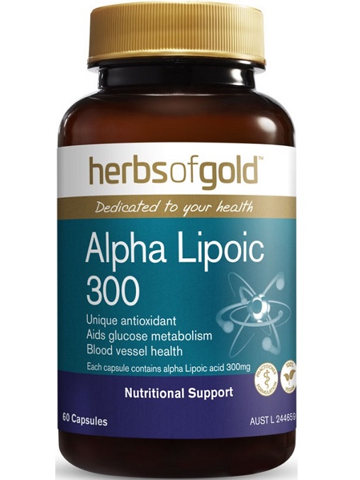 Herbs of Gold Alpha Lipoic 300