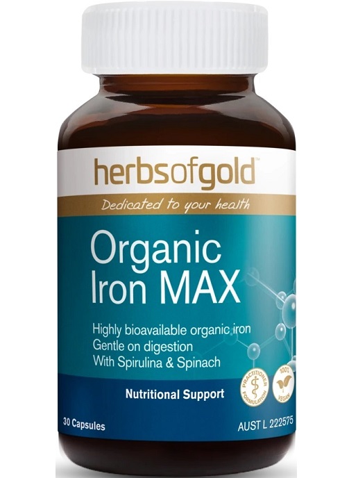 Herbs of Gold Organic Iron Max