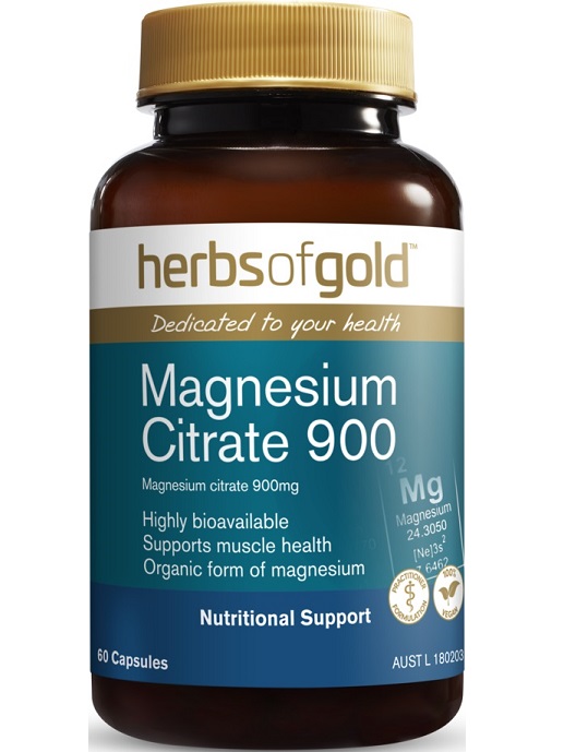 Herbs of Gold Magnesium Citrate 900