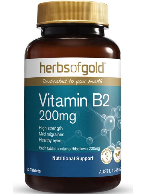 Herbs of Gold Vitamin B2 200mg