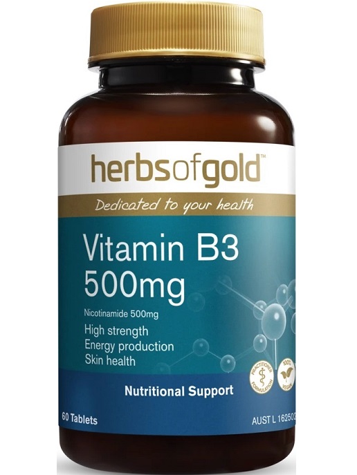 Herbs of Gold Vitamin B3 500mg