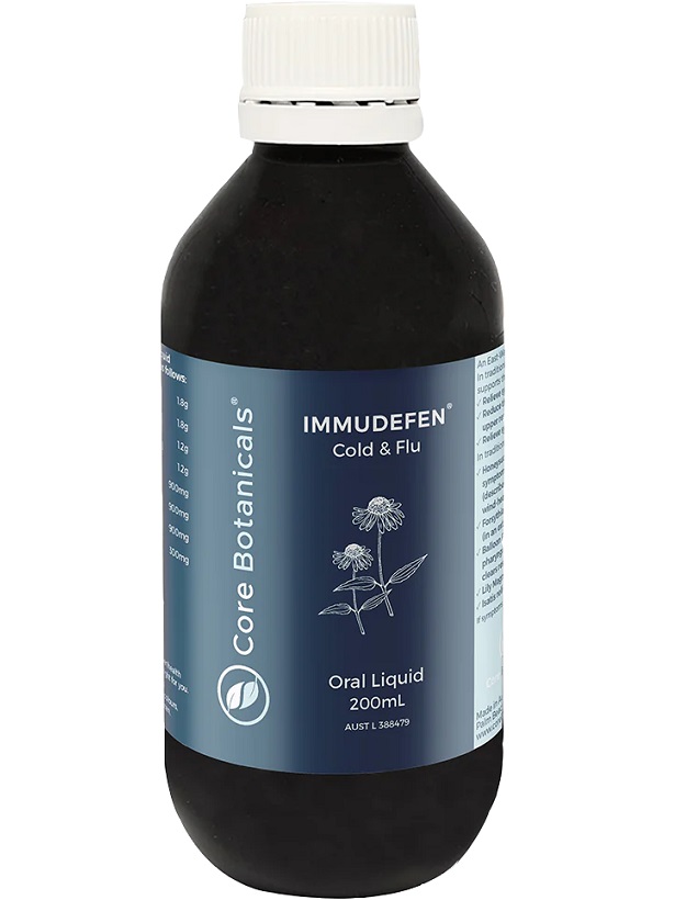 Core Botanicals Immundefen Cold and Flu Medicine