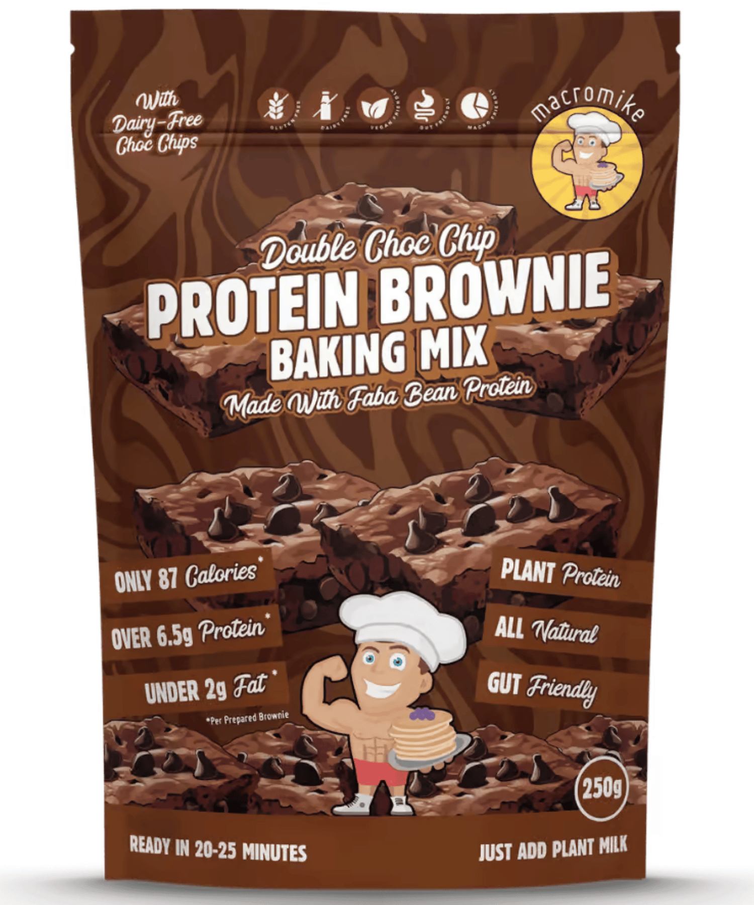 Macro Mike Macro Friendly Brownies