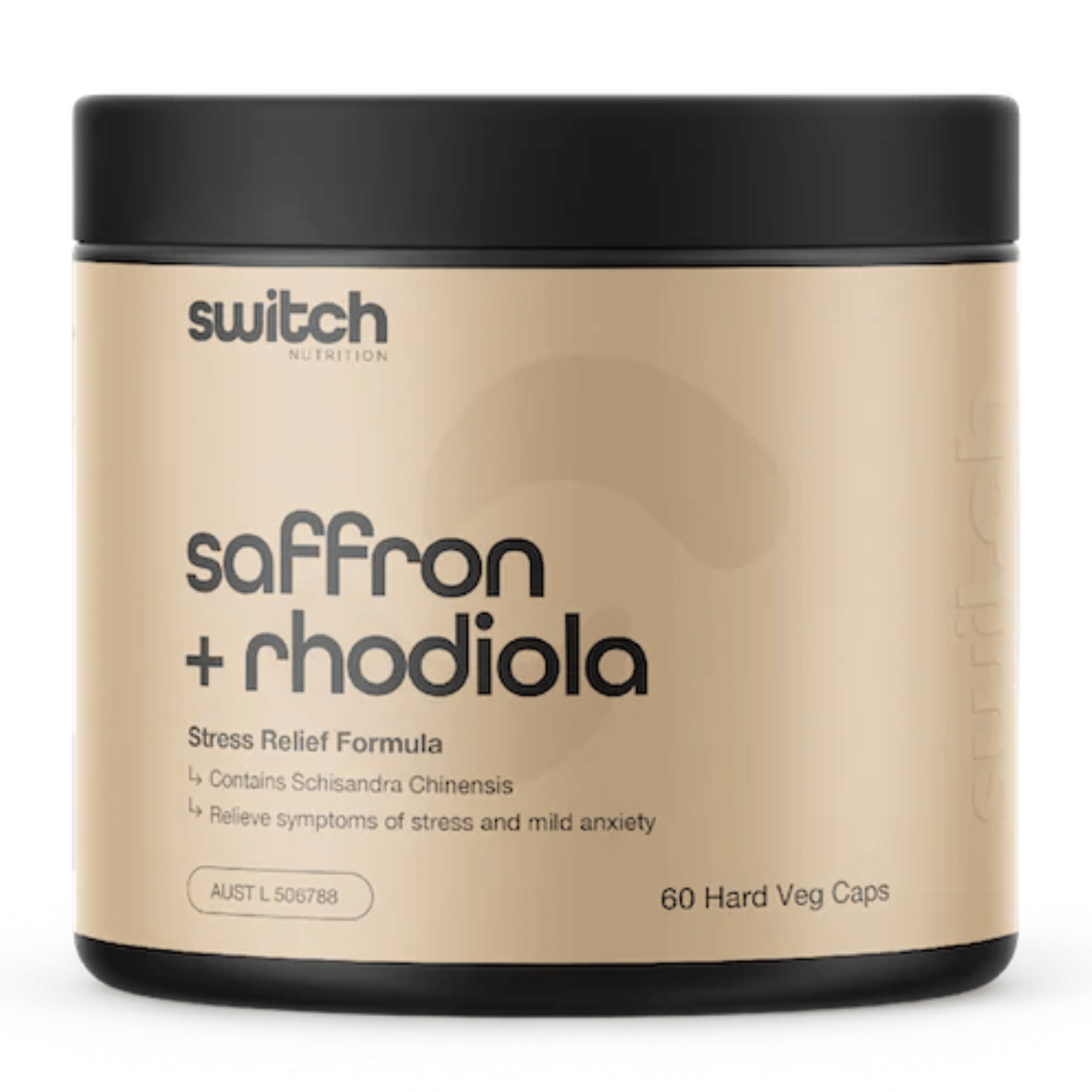 Switch Nutrition Saffron + Rhodiola