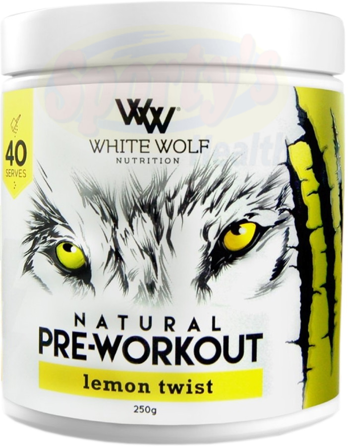 White Wolf PreWorkout 100 AllNatural Product