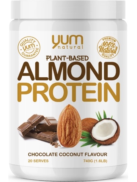 Yum Natural Plant Based Almond Protein
