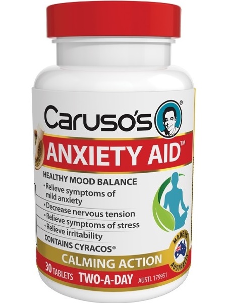 Carusos Natural Health Anxiety Aid