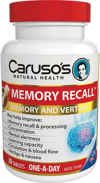 Carusos Natural Health Memory Recall