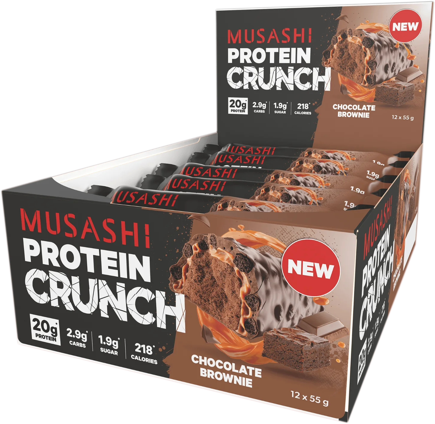 Musashi Protein Crunch Bar