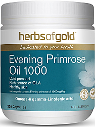 Herbs of Gold Evening Primrose Oil 1000