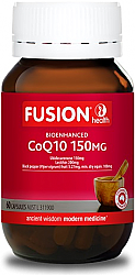 Fusion Health Bioenhanced CoQ10 150mg