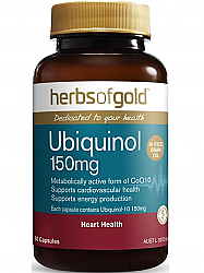 Herbs of Gold Ubiquinol 150mg