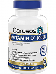 Carusos Vitamin D3 1000IU