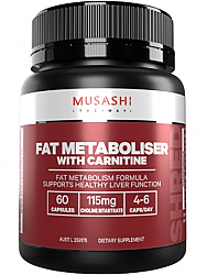 Musashi Fat Metaboliser with Carnitine