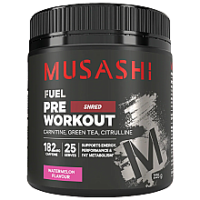 Musashi Pre Workout Shred