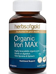 Herbs of Gold Organic Iron Max