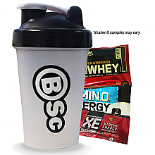 Shaker and Product Samples