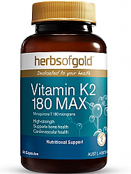 Herbs of Gold Vitamin K2 180 Max