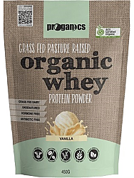 Proganics Organic Whey Protein Grass Fed