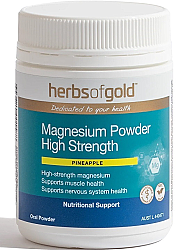 Herbs of Gold Magnesium Powder High Strength