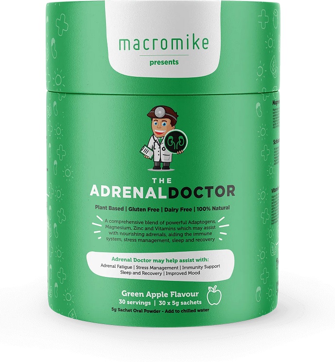 Adrenal Doctor Green Container